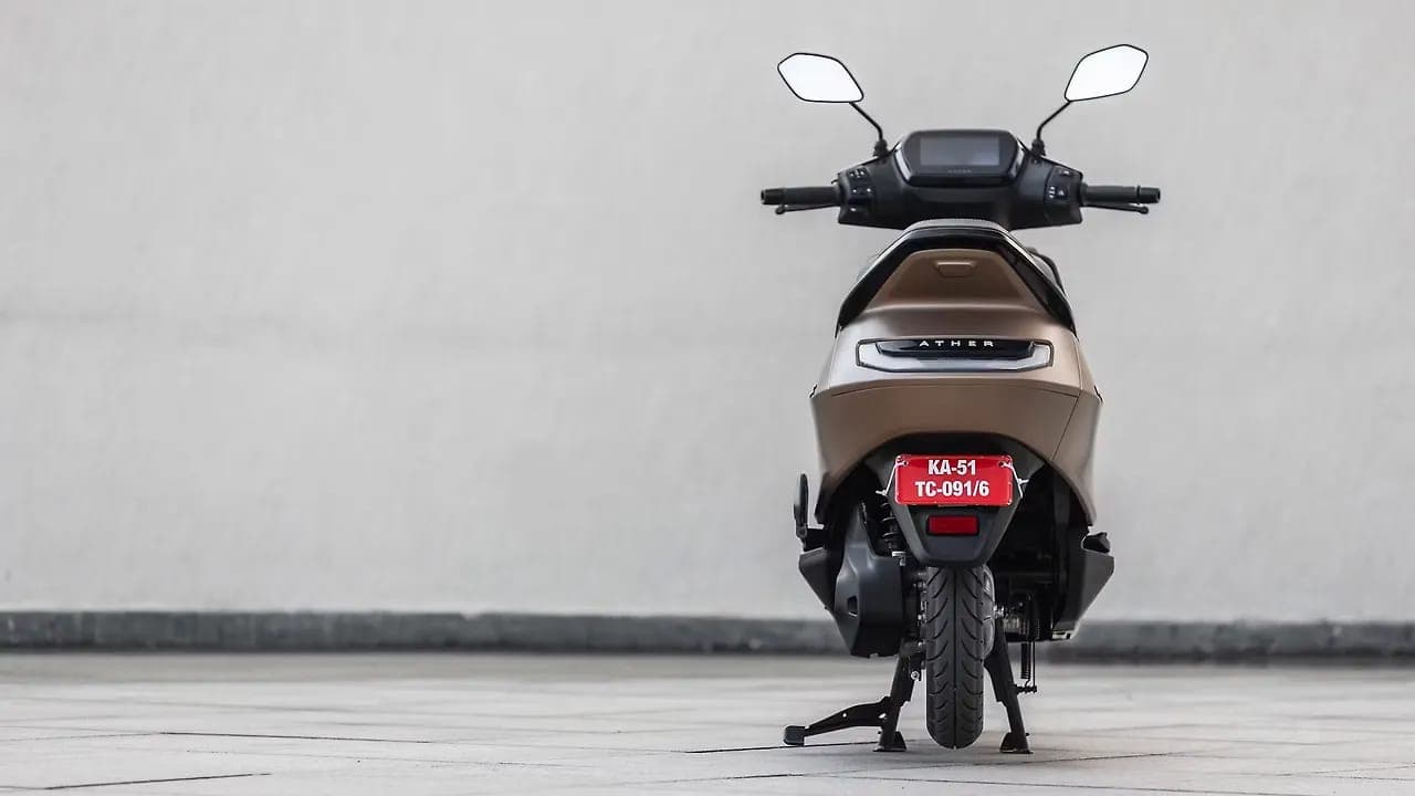 Ather Energy Konarc rear view