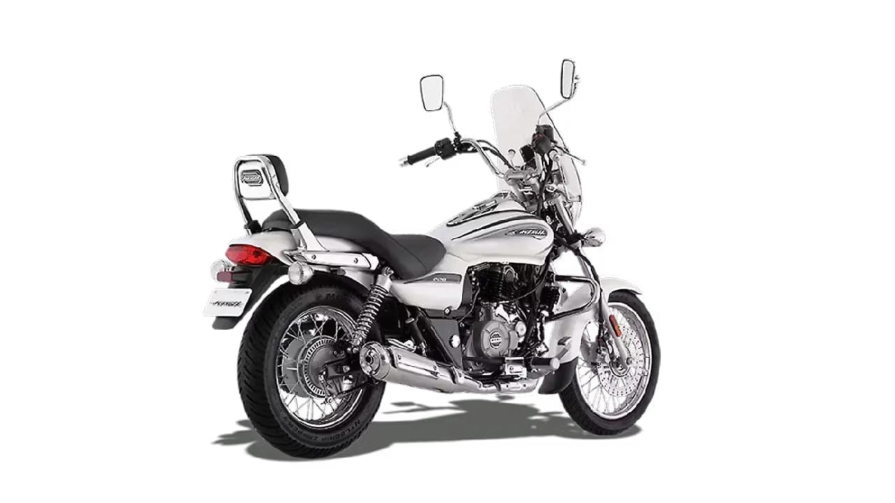 Bajaj Avenger Cruise 220 right rear three-quarter view