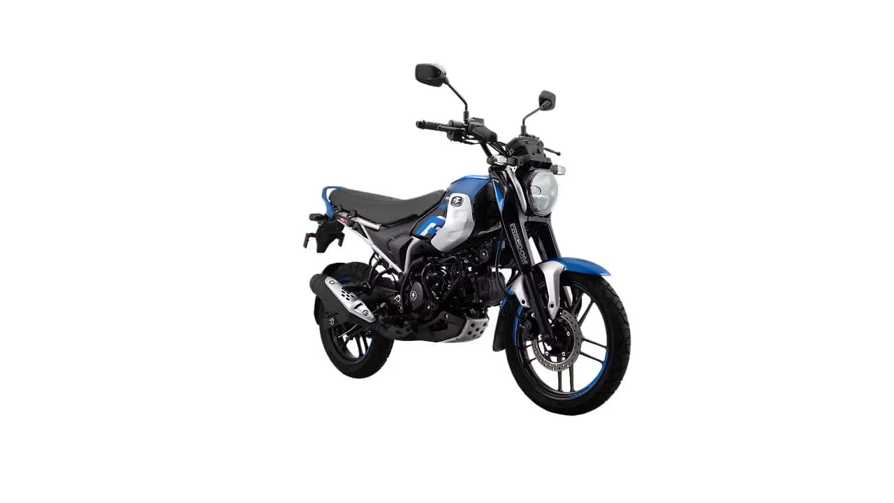 Bajaj CNG Bike freedom right front three-quarter view