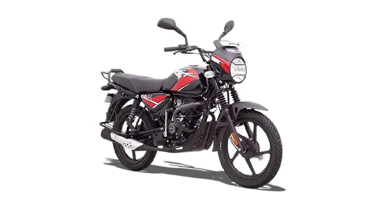Bajaj CT 110 right front three-quarter view