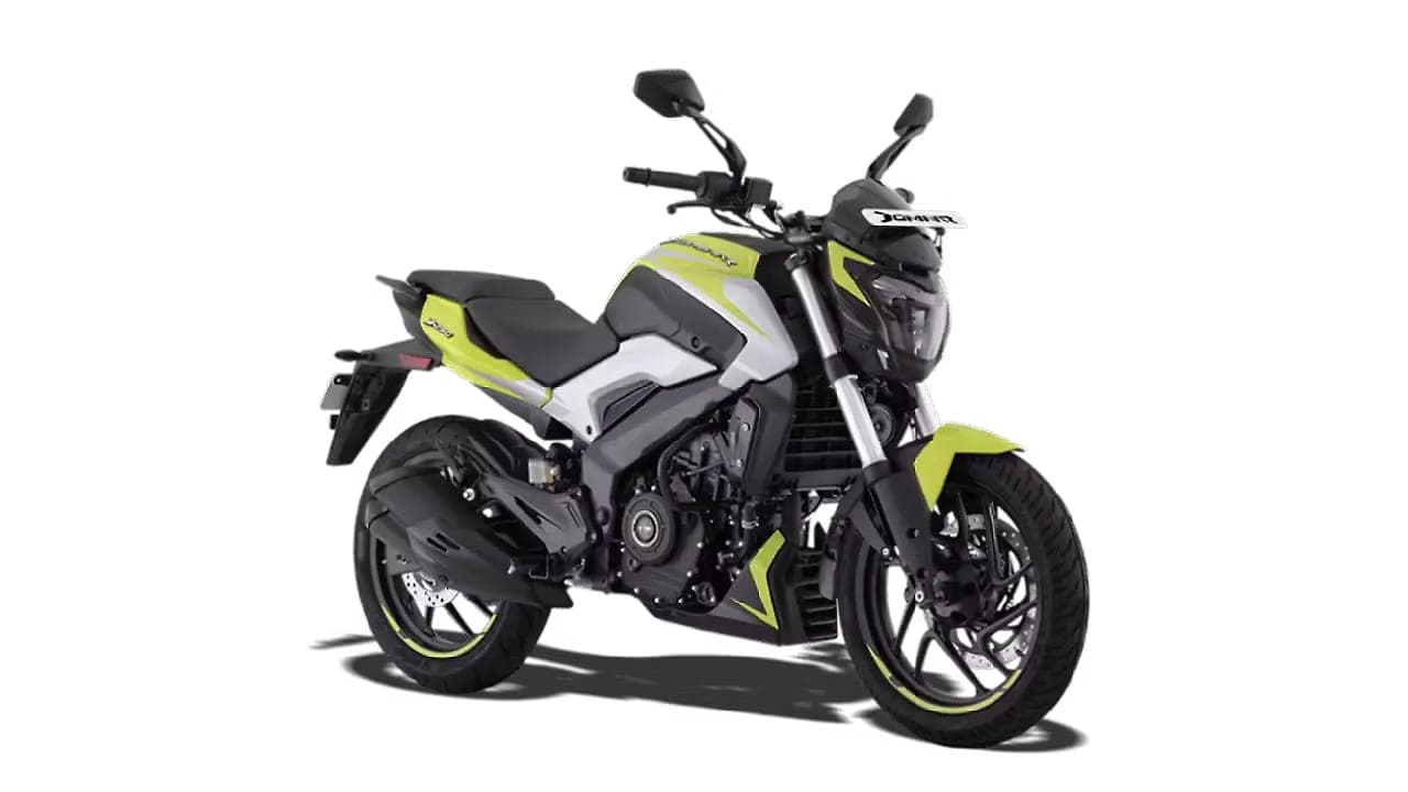 Bajaj Dominar 250 right front three-quarter view