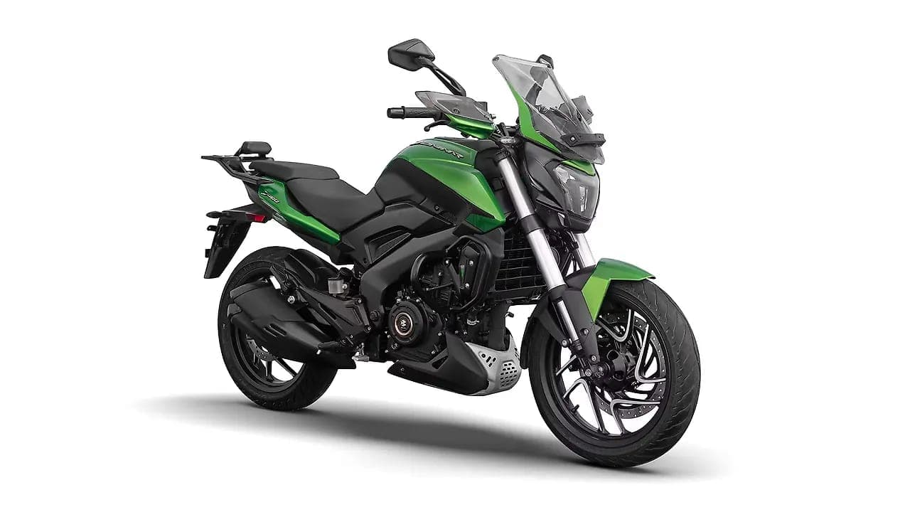 Bajaj Dominar 400 right front three-quarter view