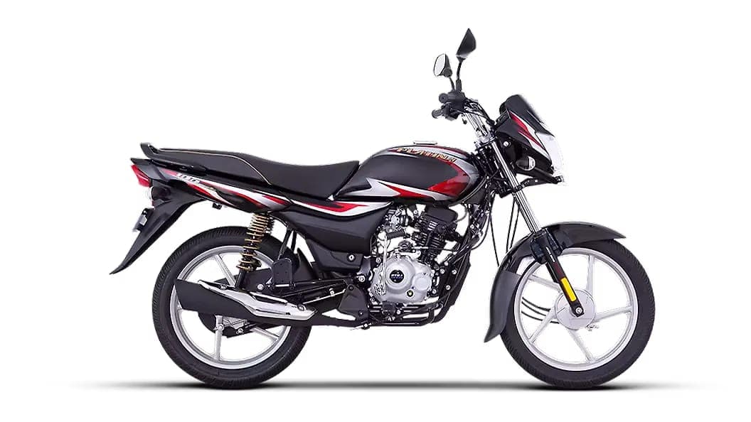 Bajaj Platina 100 right side view