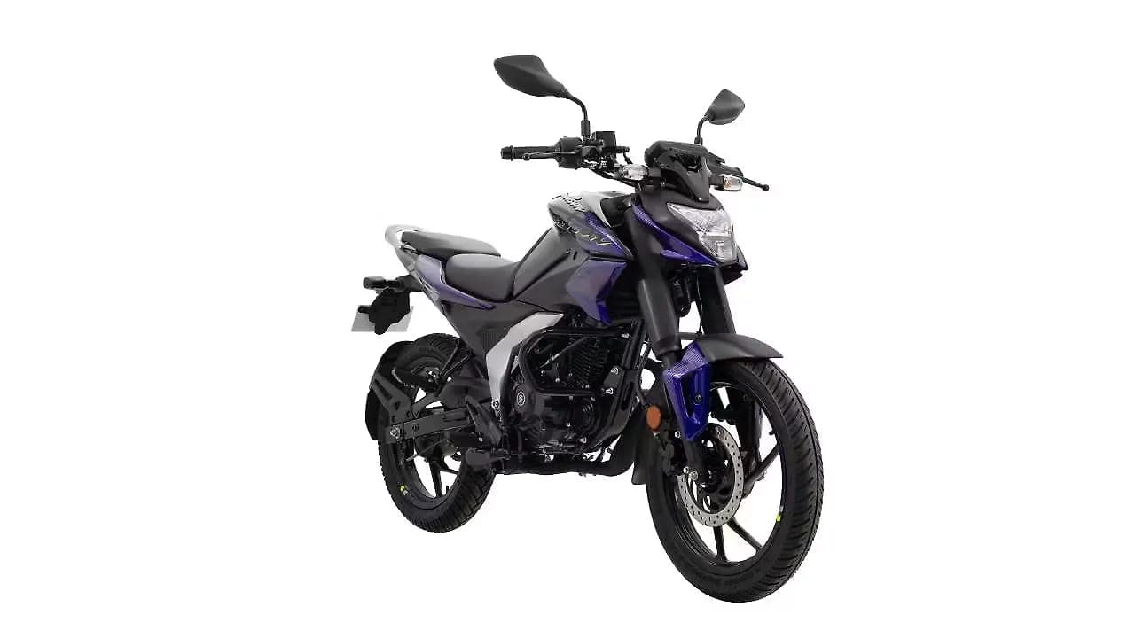 Bajaj Pulsar N125 right front three-quarter view