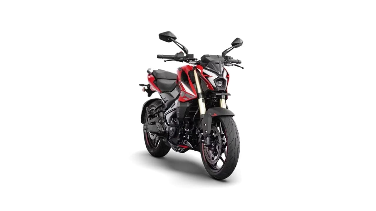 Bajaj Pulsar NS400Z ns400 right front three-quarter view