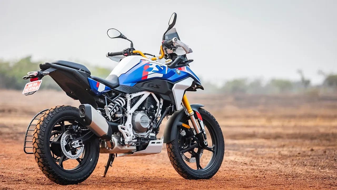 BMW Motorrad F 450 GS right rear three-quarter view