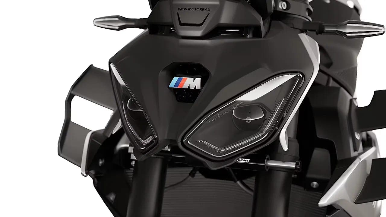BMW Motorrad M 1000 R head light view