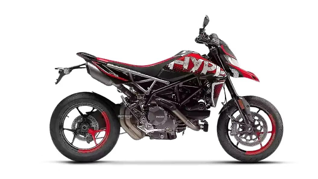 Ducati Hypermotard 950 right side view
