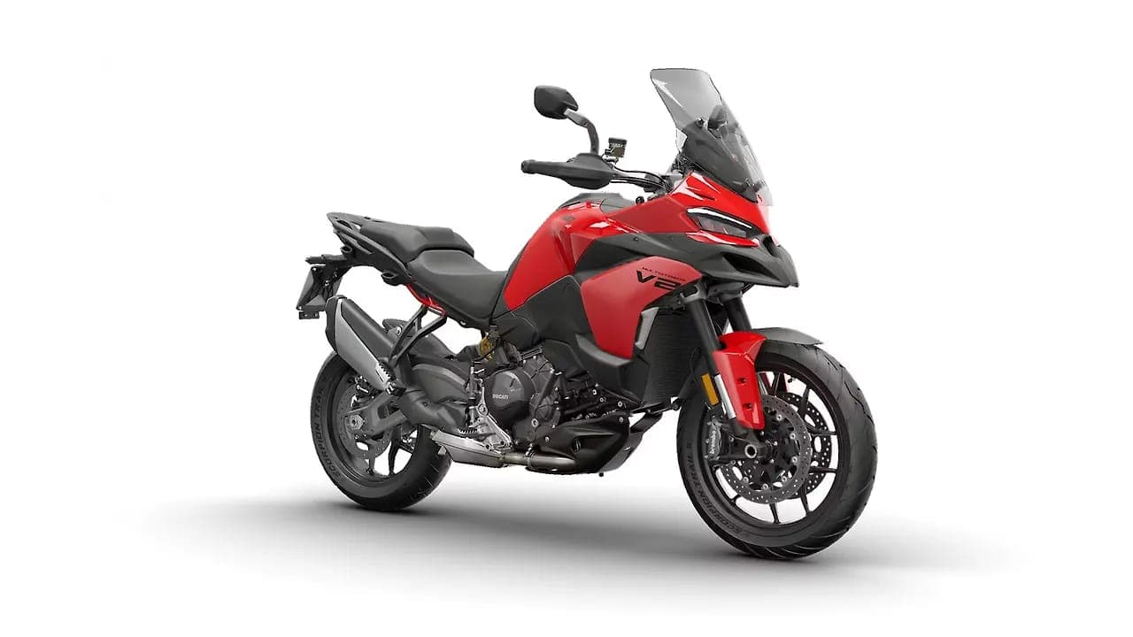 Ducati Multistrada V2 right front three-quarter view