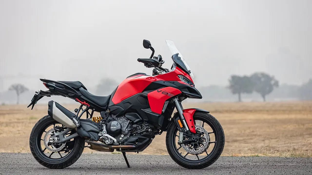 Ducati Multistrada V2 right side view