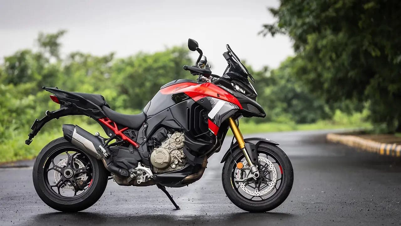 Ducati Multistrada V4 right side view