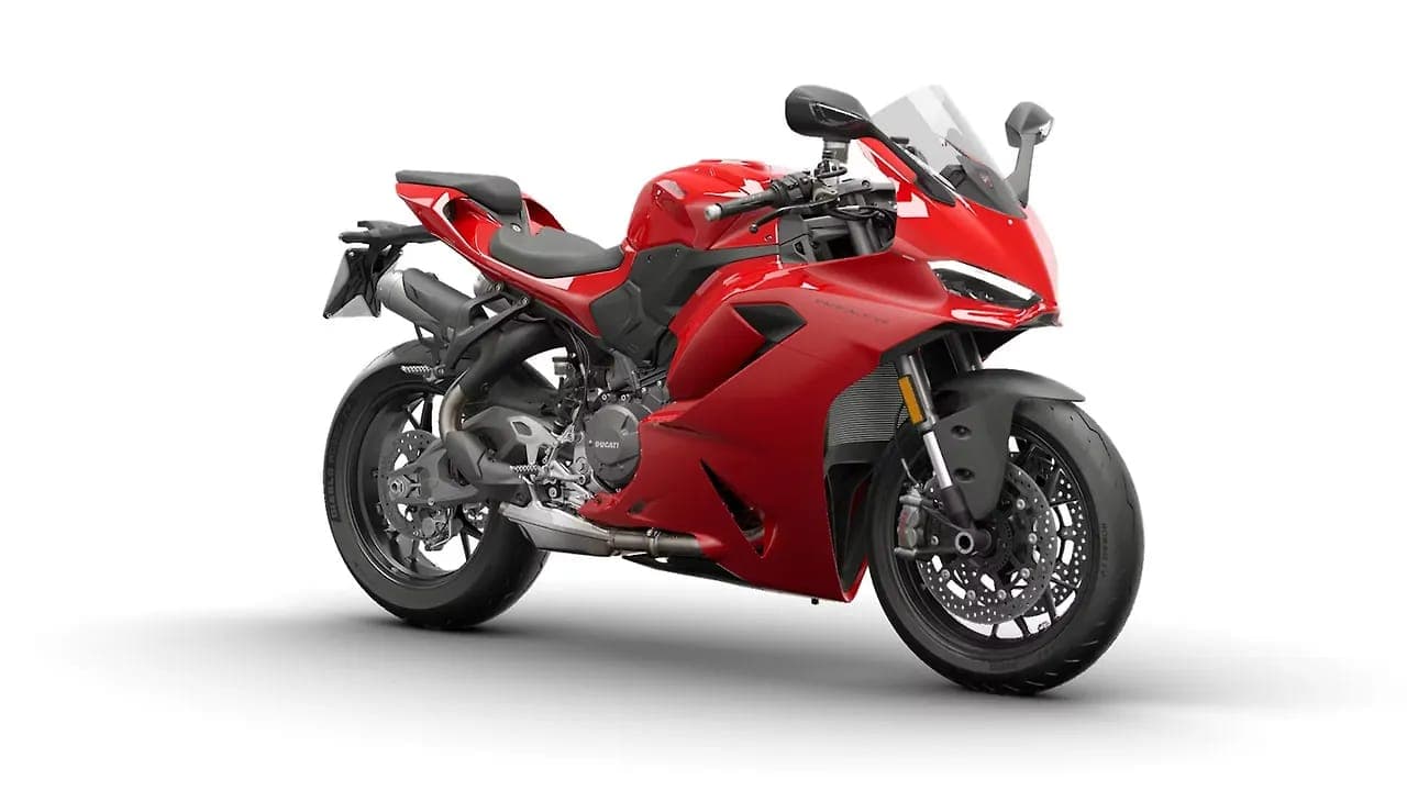 Ducati Panigale V2 right front three-quarter view