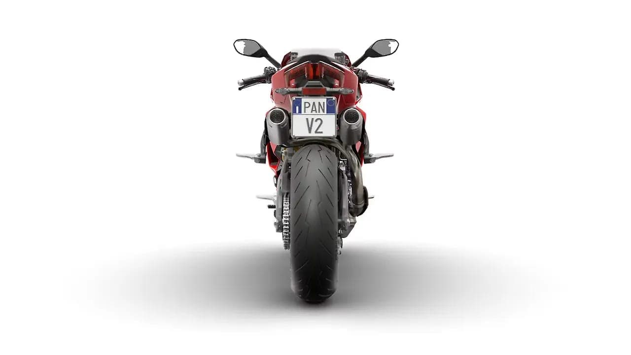 Ducati Panigale V2 rear view