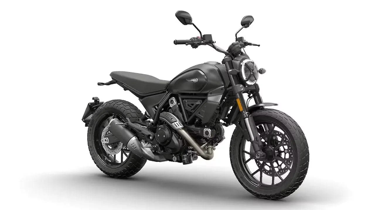 Ducati Scrambler Icon right front three-quarter view