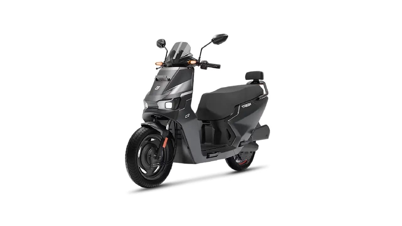 E3 Electric E3 Trion left front three-quarter view