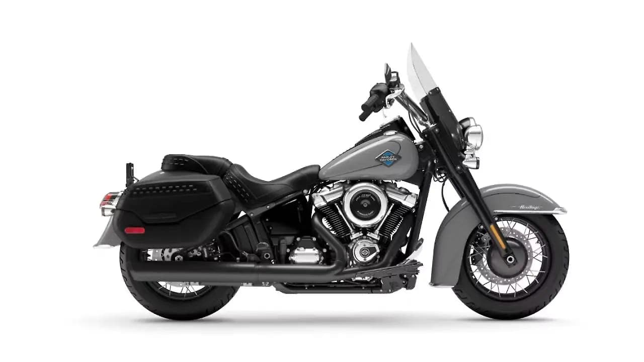 Harley-Davidson Heritage Classic billiard gray view
