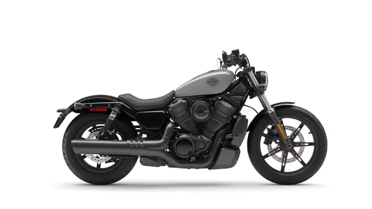 Harley-Davidson Nightster billiard gray and whiskey fire view