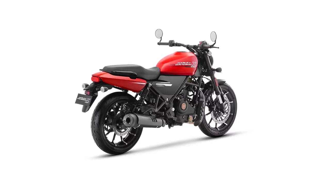 Harley-Davidson X440T x440 t right rear three-quarter view