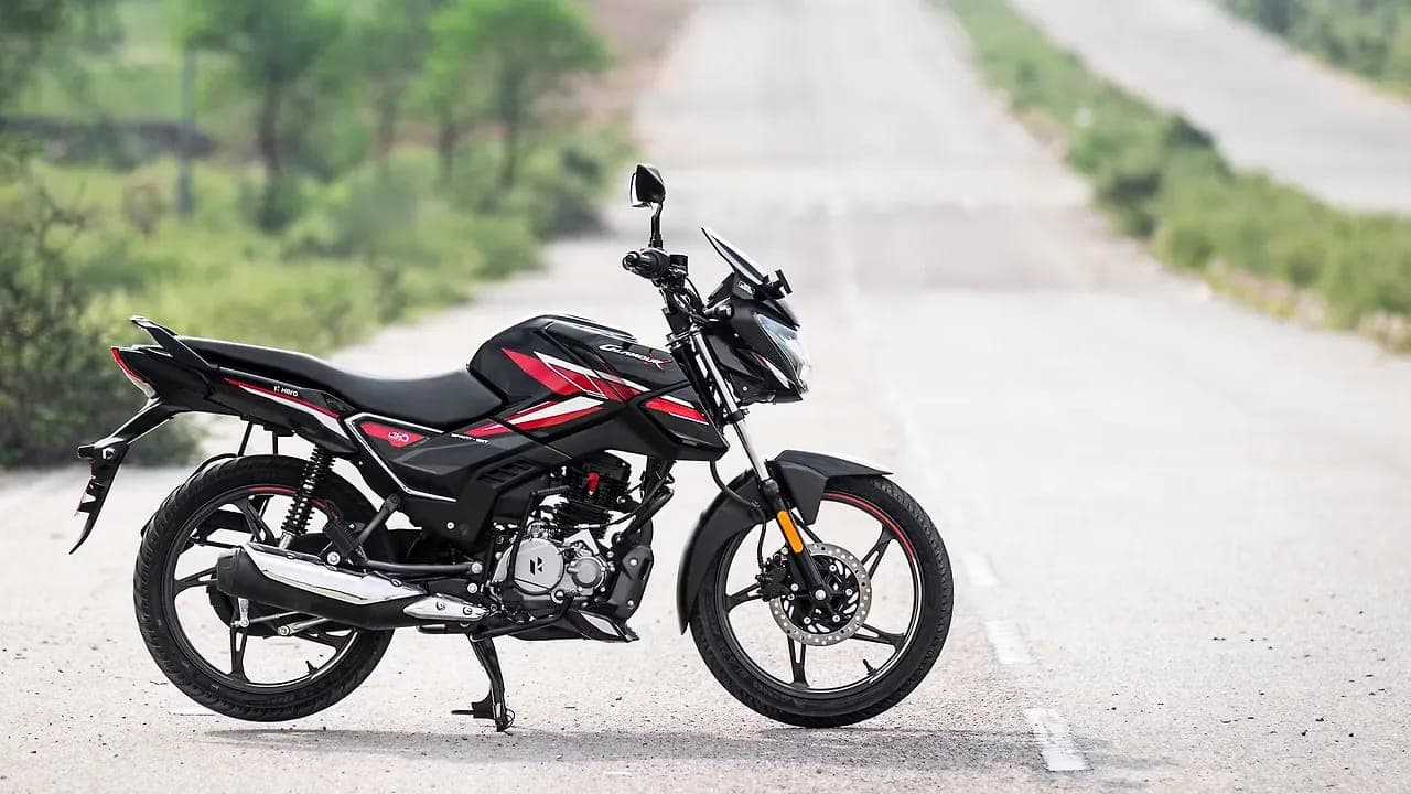 Hero MotoCorp Glamour X 125 right side view