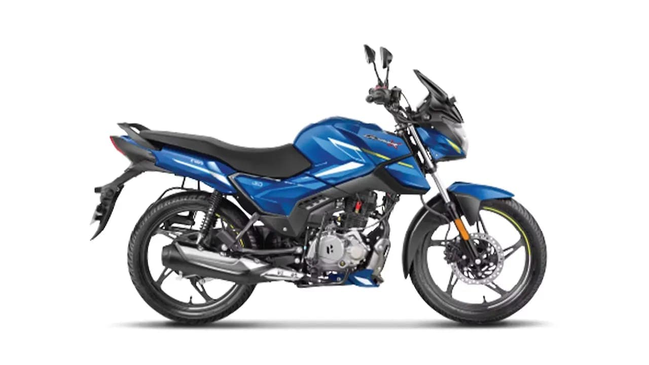 Hero MotoCorp Glamour X 125 right side view
