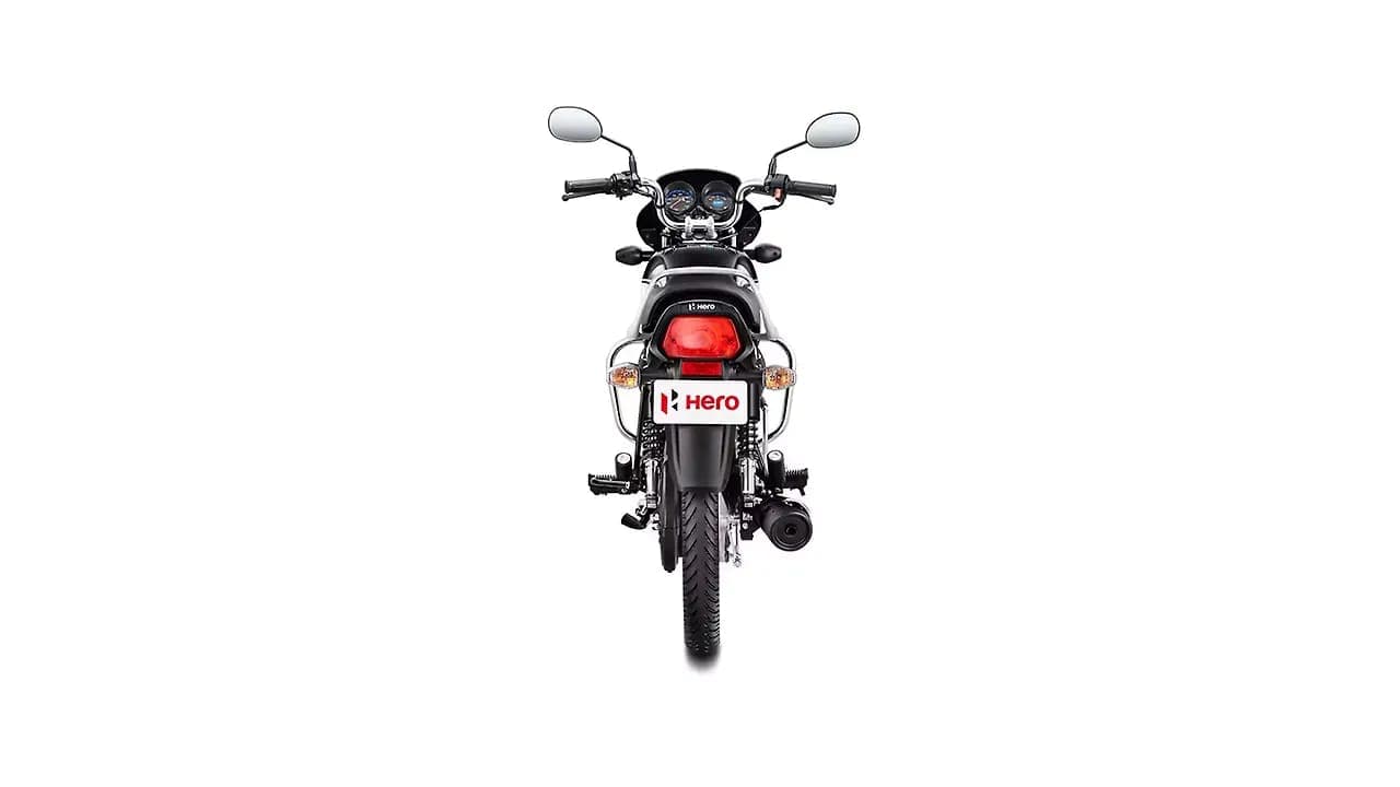 Hero MotoCorp HF Deluxe rear view