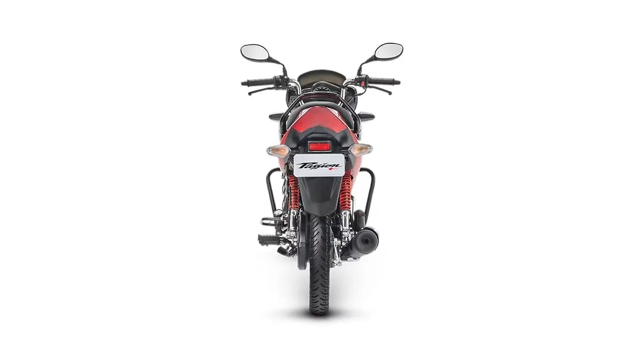 Hero MotoCorp Passion Pro plus rear view