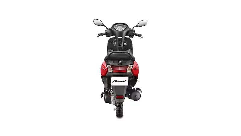 Hero MotoCorp Pleasure + Xtec plus rear view