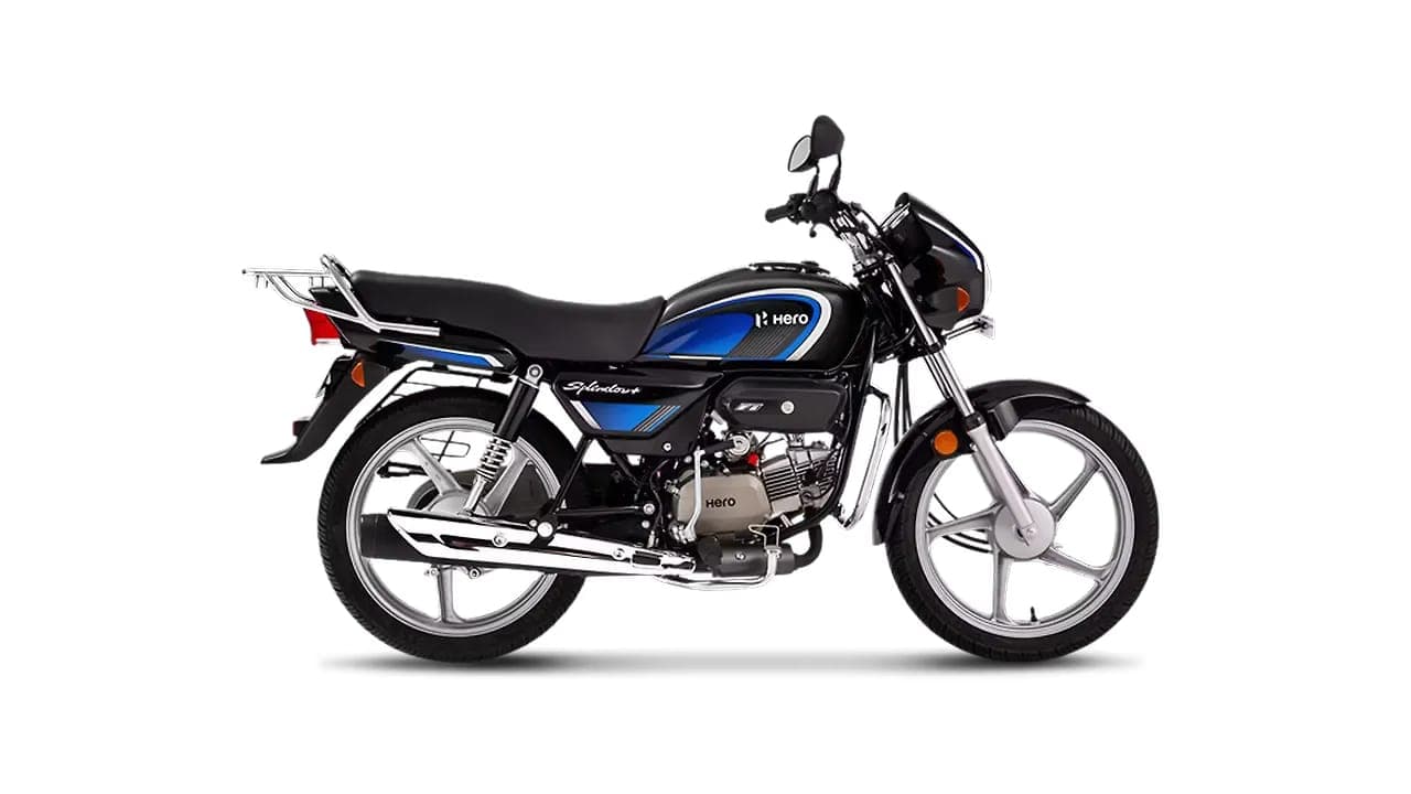 Hero MotoCorp Splendor Plus right side view