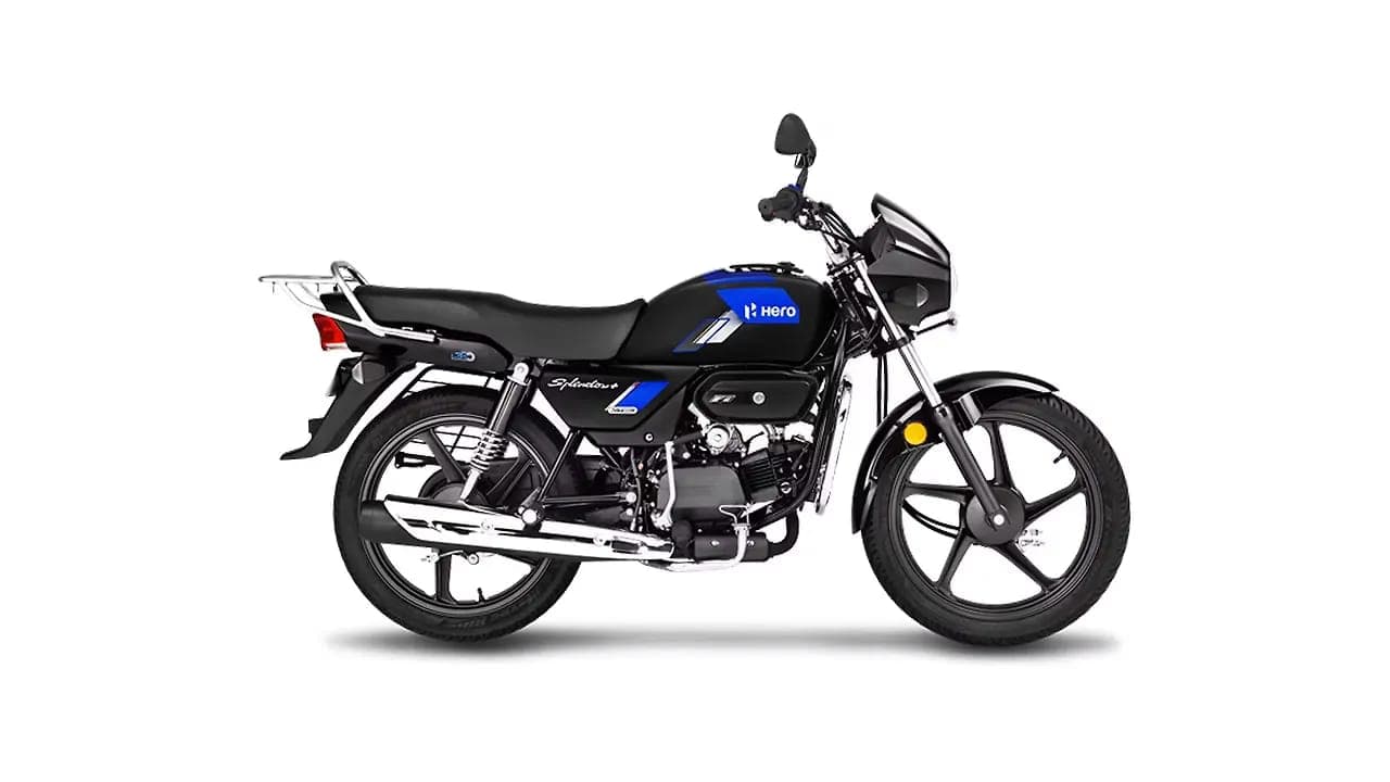 Hero MotoCorp Splendor Plus Xtec right side view