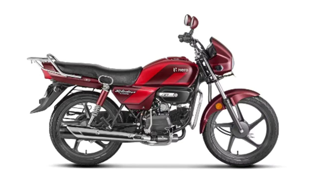 Hero MotoCorp Splendor Plus Xtec right side view