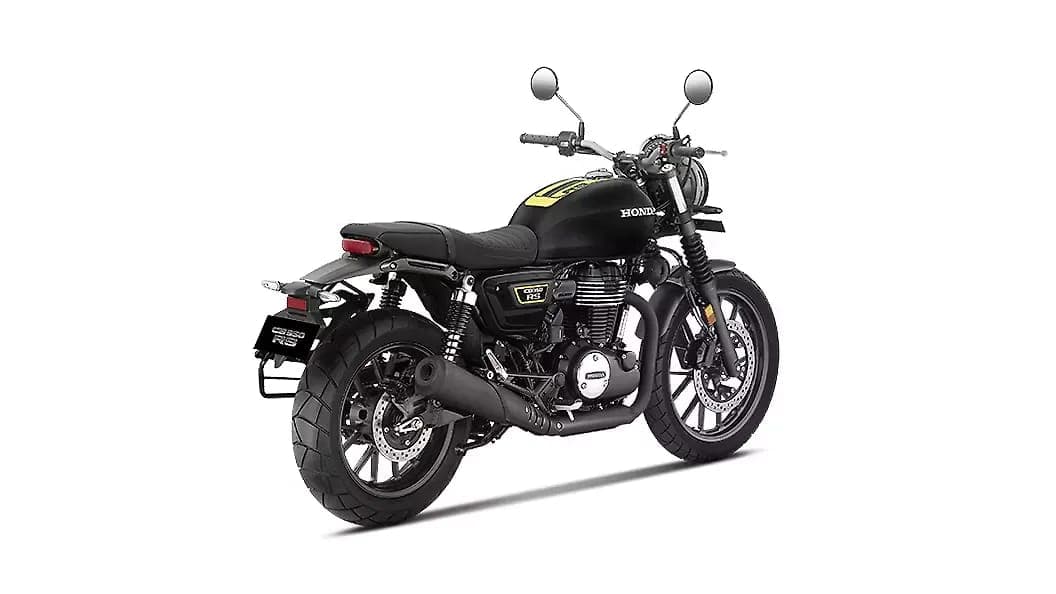 Honda CB350RS right rear three-quarter view