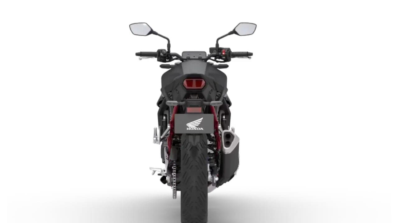 Honda CB750 Hornet rear view