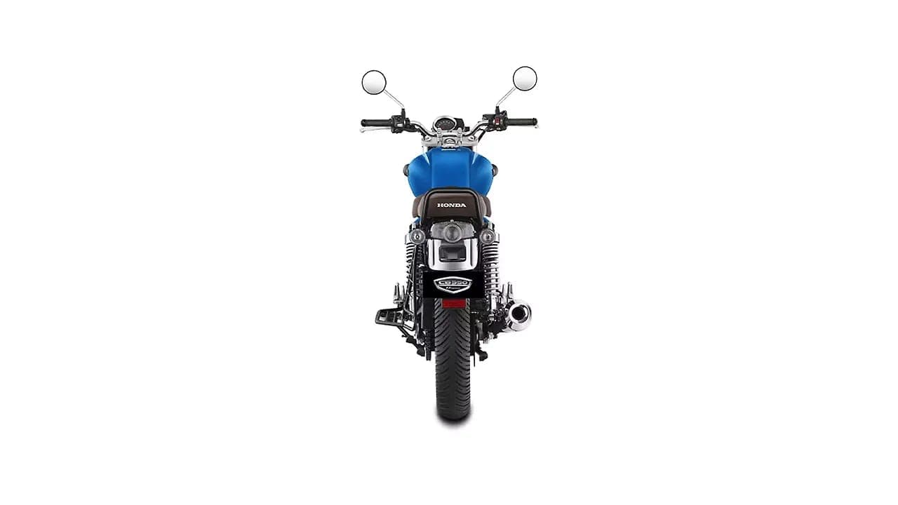 Honda Hness CB350 rear view