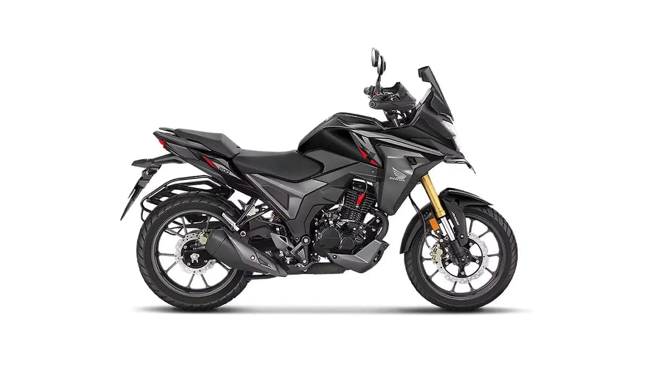 Honda NX200 right side view