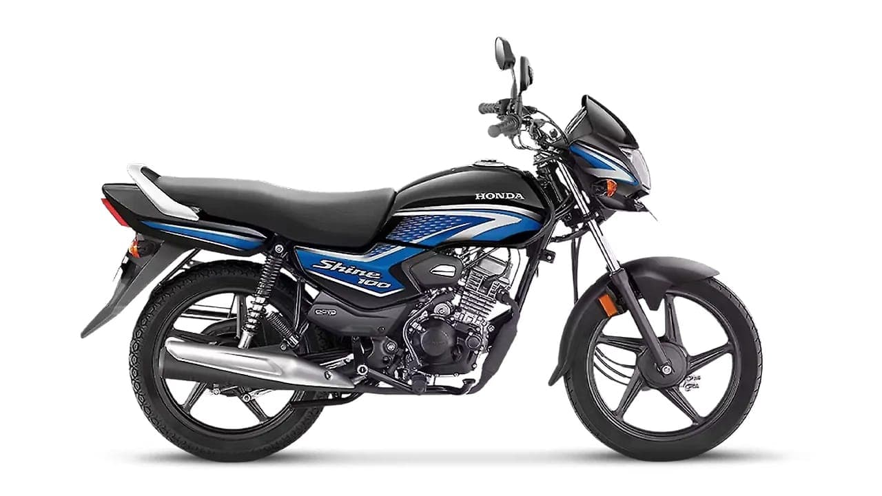 Honda Shine 100 right side view