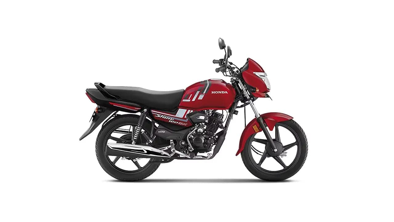 Honda Shine 100 right side view