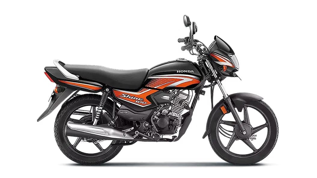 Honda Shine 100 right side view