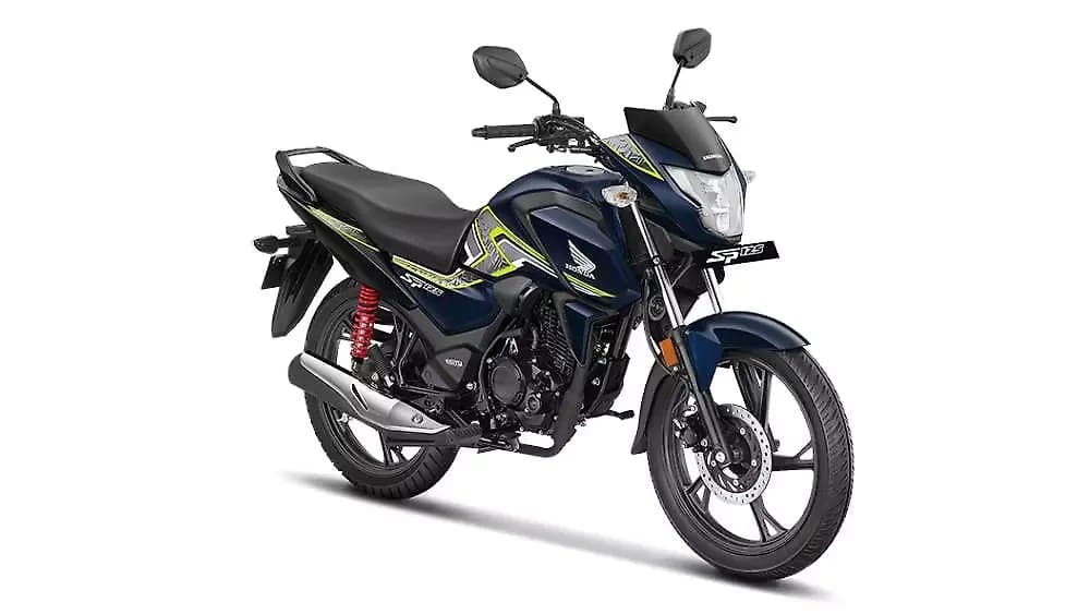 Honda SP 125 right front three-quarter view