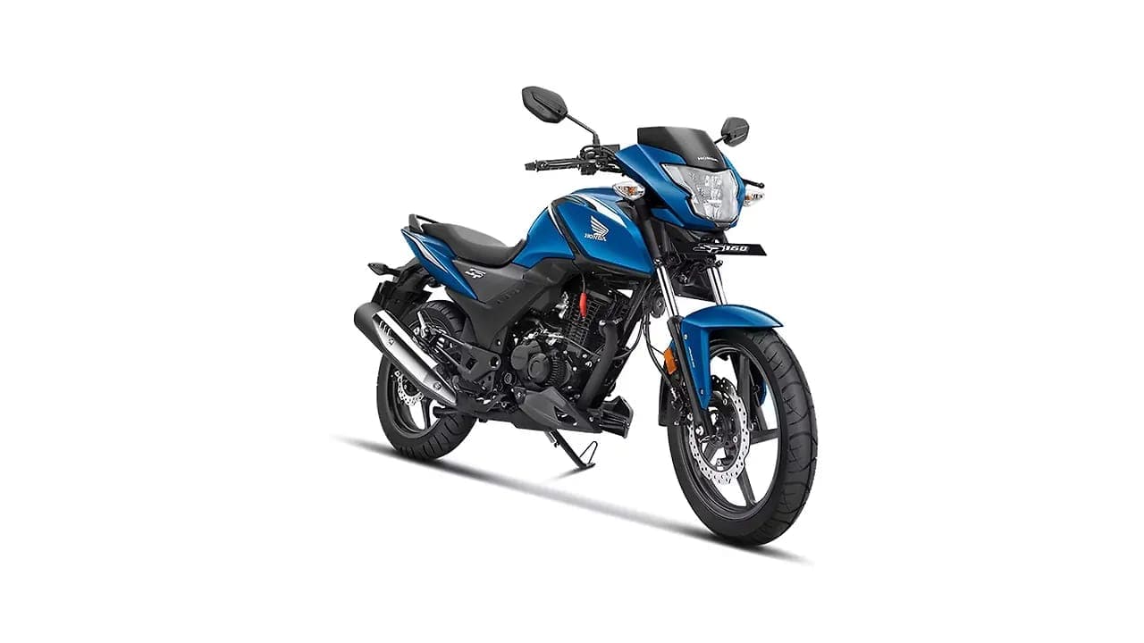 Honda SP160 right front three-quarter view