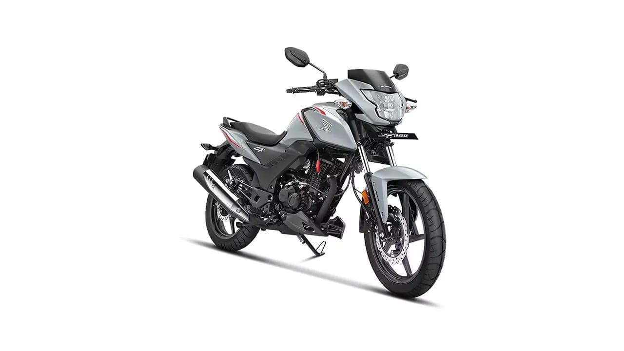Honda SP160 right front three-quarter view