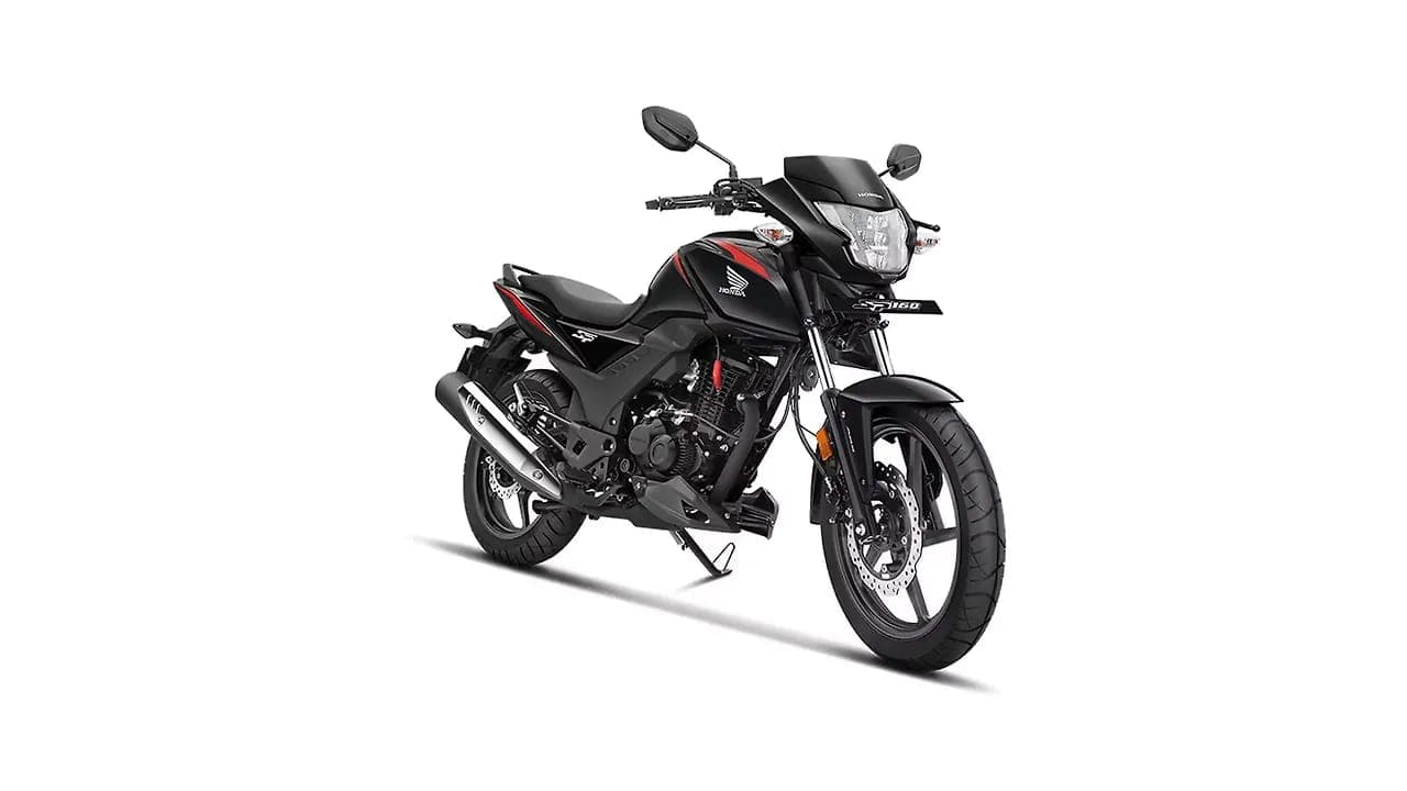 Honda SP160 right front three-quarter view