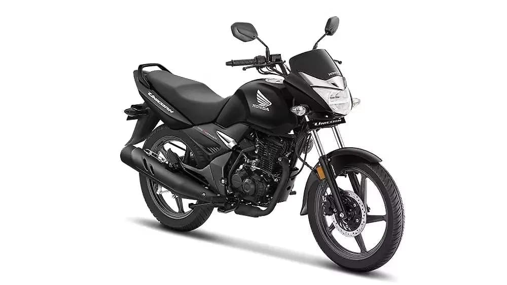 Honda Unicorn right front three-quarter view