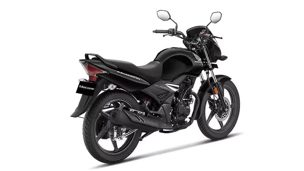 Honda Unicorn right rear three-quarter view