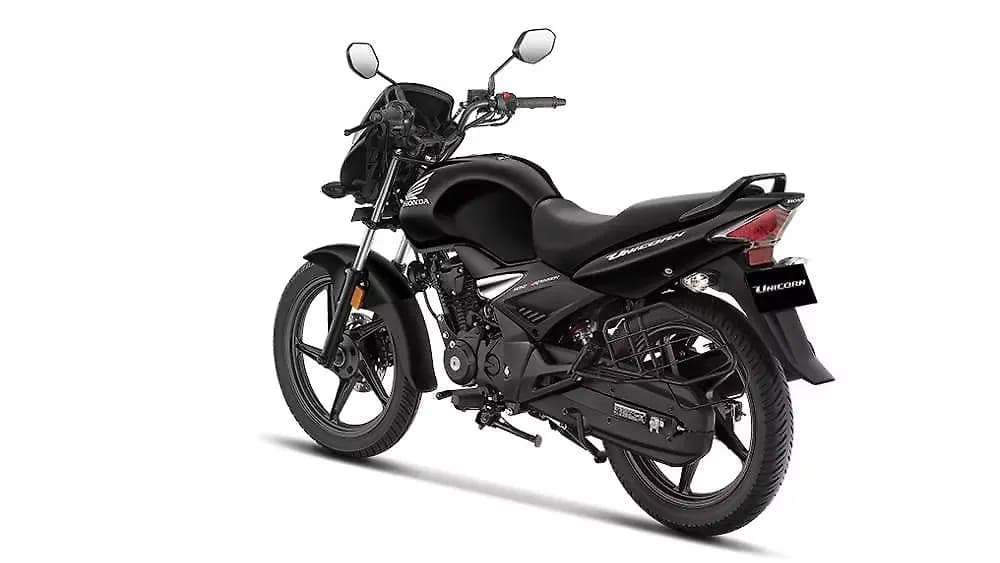 Honda Unicorn left rear three-quarter view