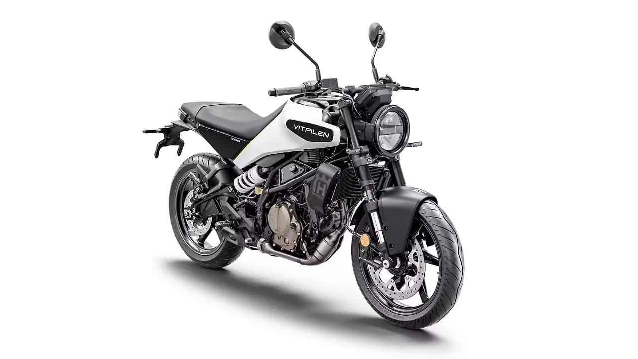 Husqvarna Vitpilen 250 right front three-quarter view