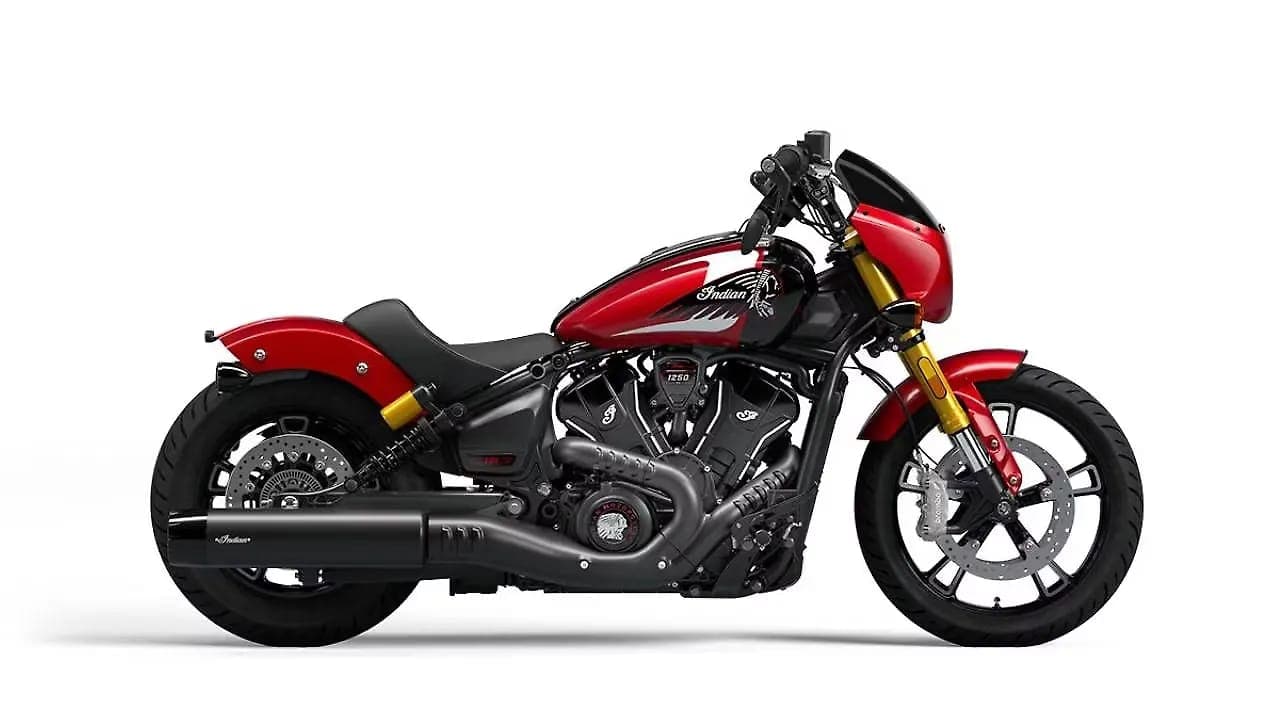 Indian Motorcycle 101 Scout standard view
