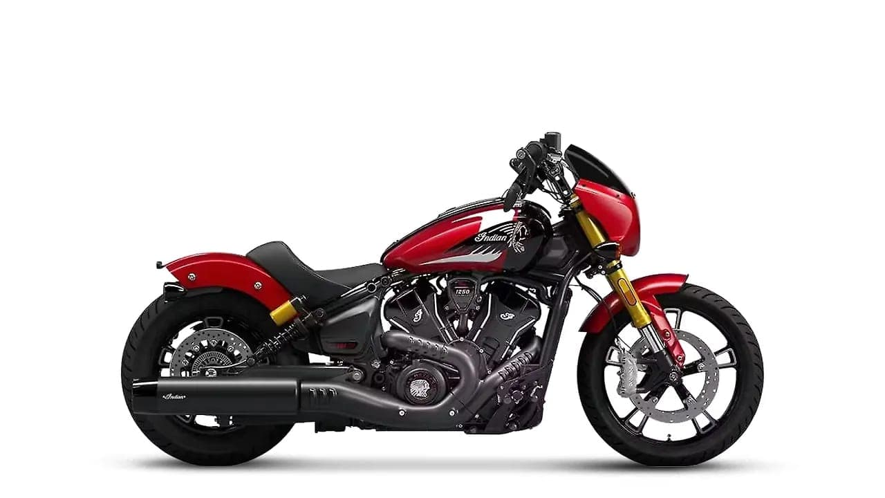 Indian Motorcycle 101 Scout right side view