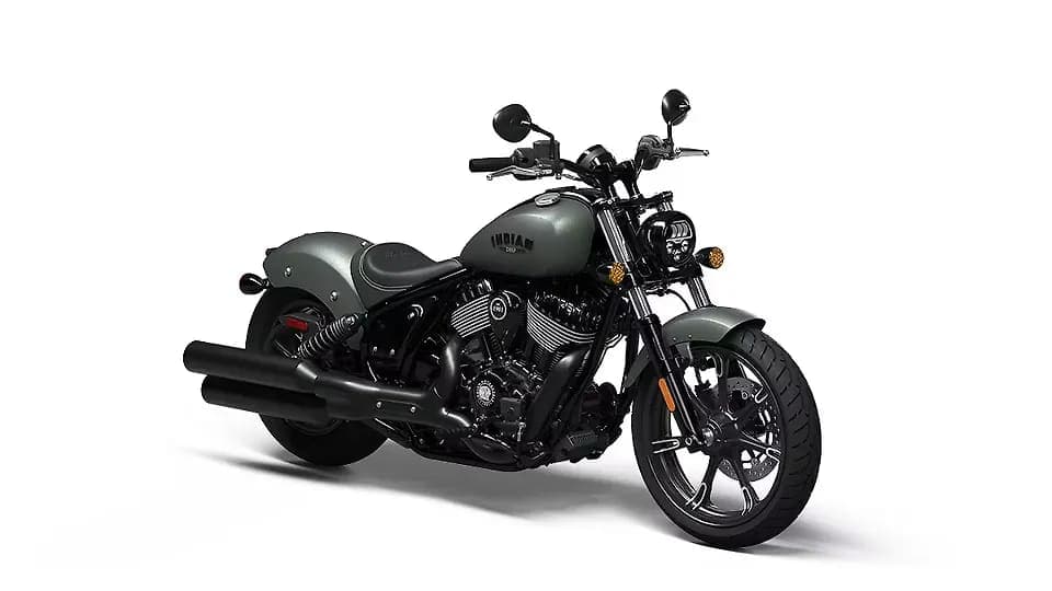 Indian Motorcycle Chief Dark Horse in Alumina Jade Smoke