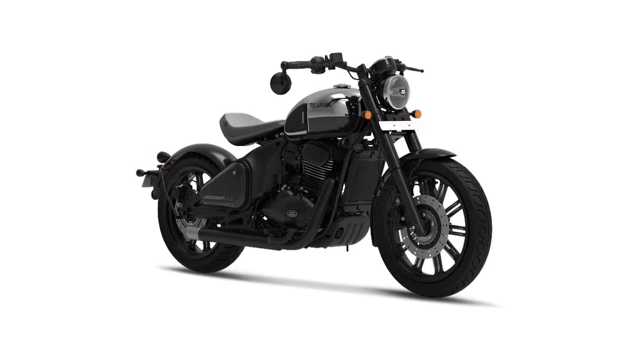 Jawa 42 Bobber all star right front three-quarter view