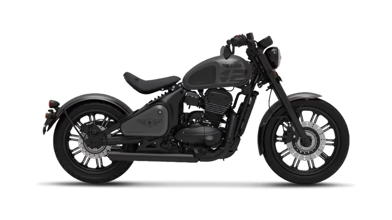 Jawa 42 Bobber all star right side view